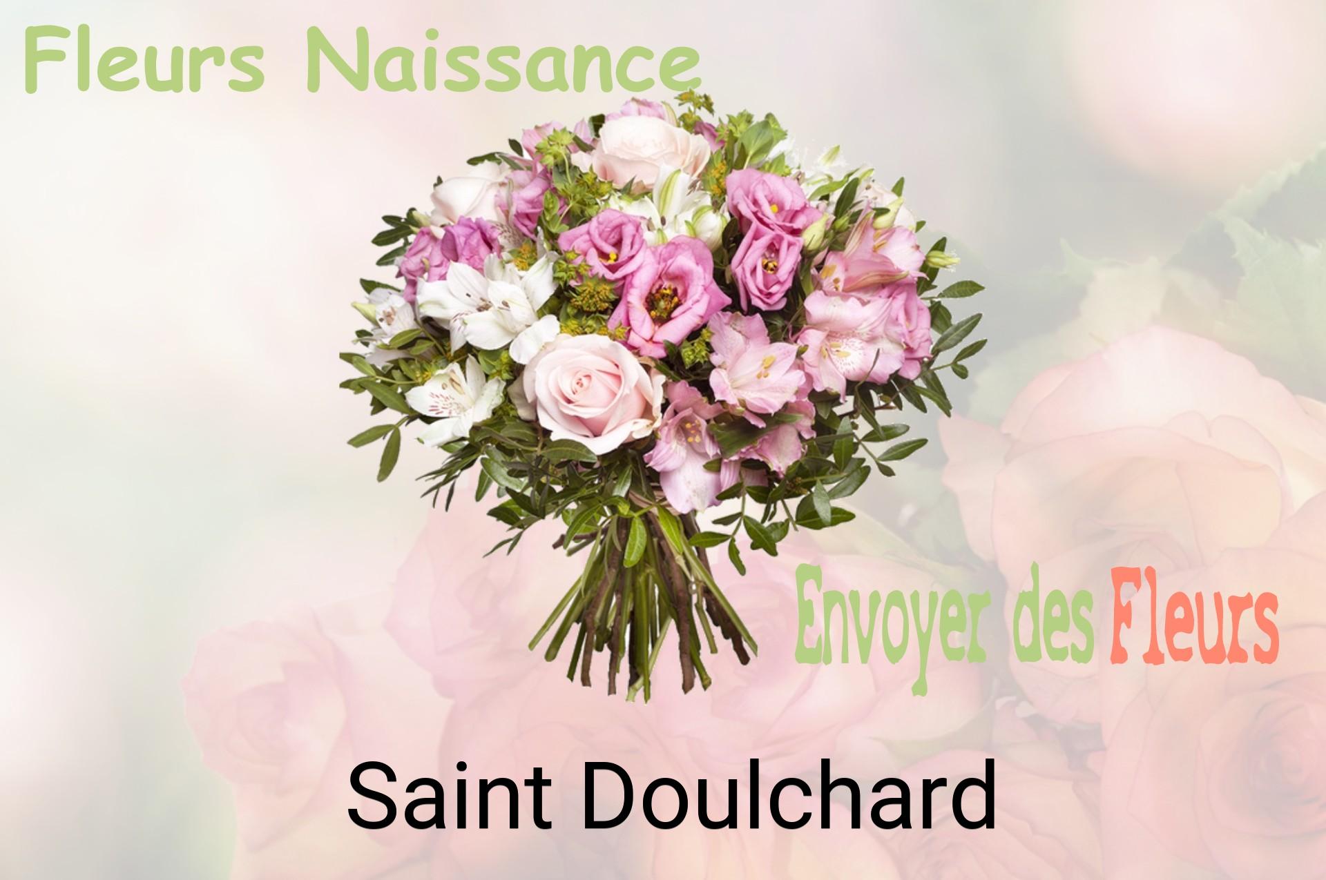 Bouquet de fleurs de naissance livré à Saint-Doulchard